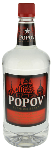 Popov Vodka 100 proof