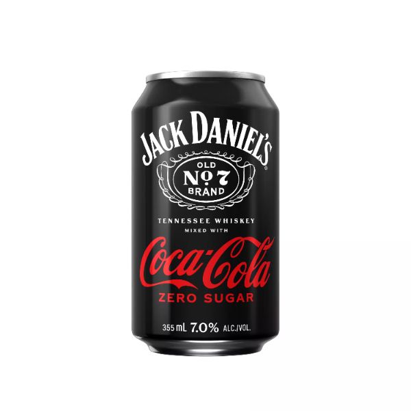 JACK DANIEL'S & COCA-COLA CAN
